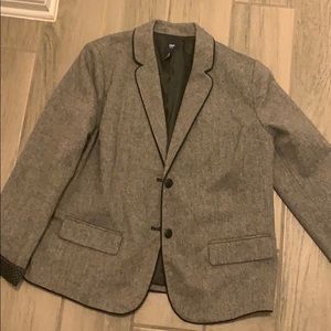 Gap tweed blazer. Only worn once. Super cute!